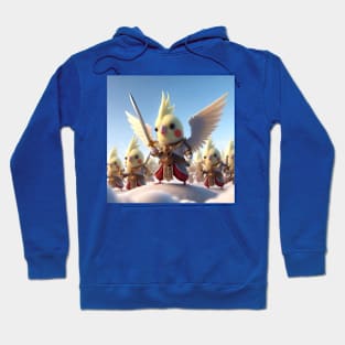 Cockatiel calopsitte warrior  guerrier Hoodie